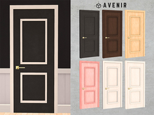 Fake Door Mesh - MOD/COPY - 1 LI - Static Decor Door