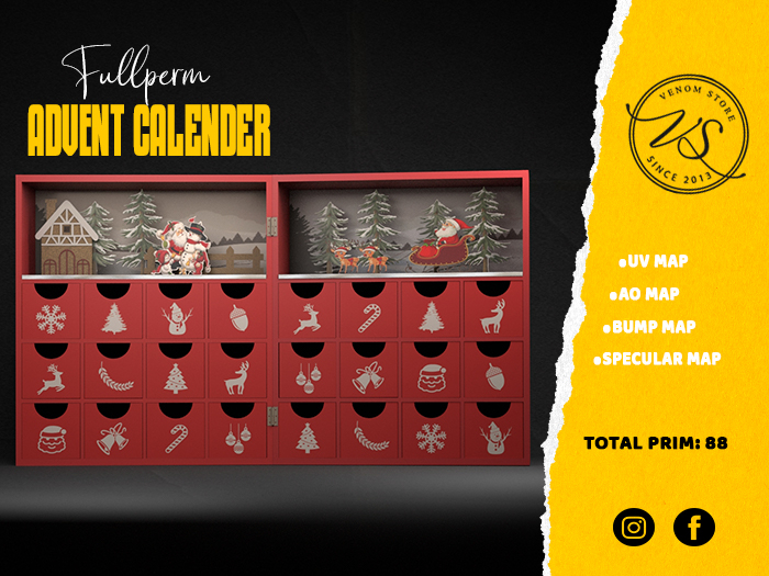 Caja de Calendario de Adviento | Permiso Total