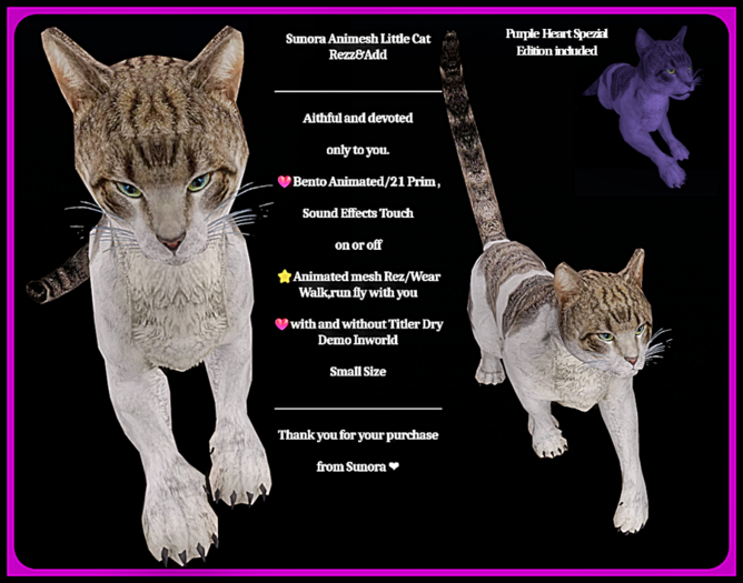 Sunora Animesh Little Cat Rezz&Add