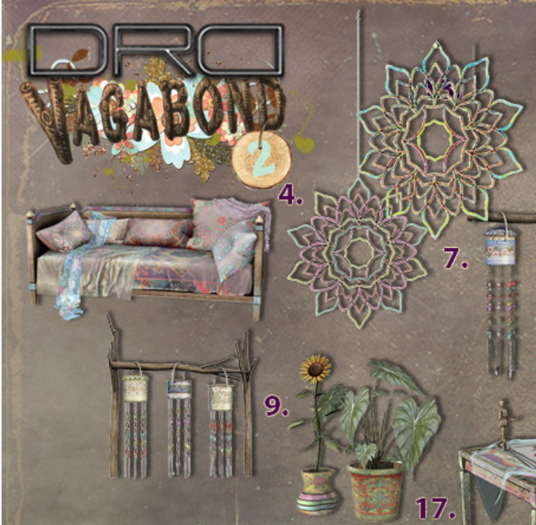 17 -DRD- Vagabond Two - Plant Set Two
