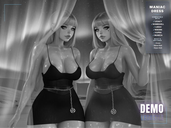 [LECASTLE] Maniac Dress *DEMO*