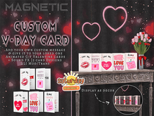 Magnetic - Custom V-day Cards