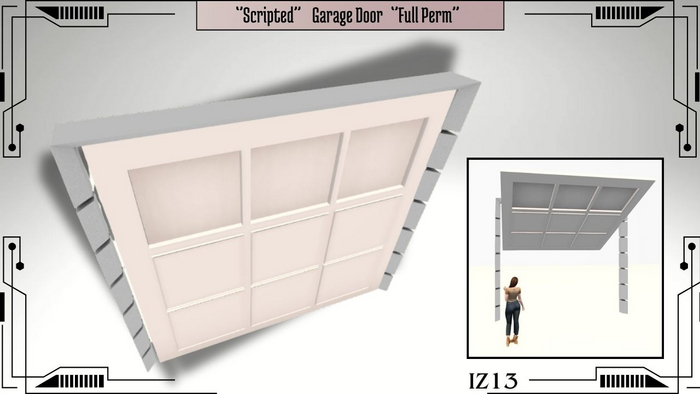 Scripted Garage Door Full Perm 2 set