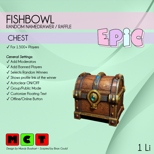 [EPIC FishBowl] Chest (ADD ME)
