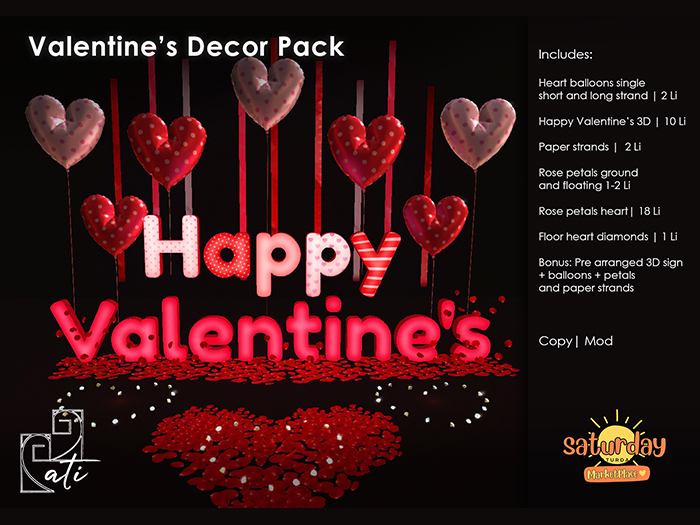 ati: Valentine's Decor Pack