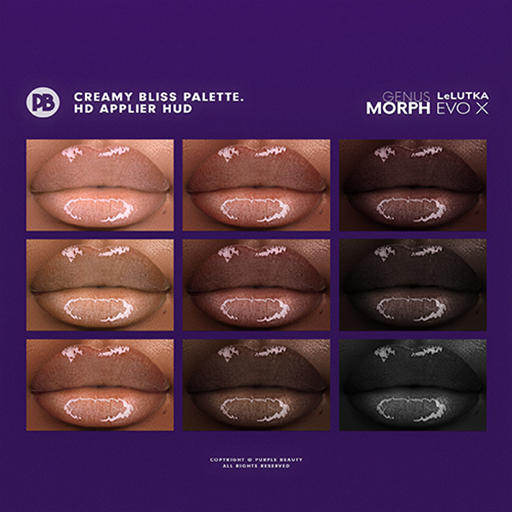 PURPLE X LeL EvoX - Creamy Bliss Palette.