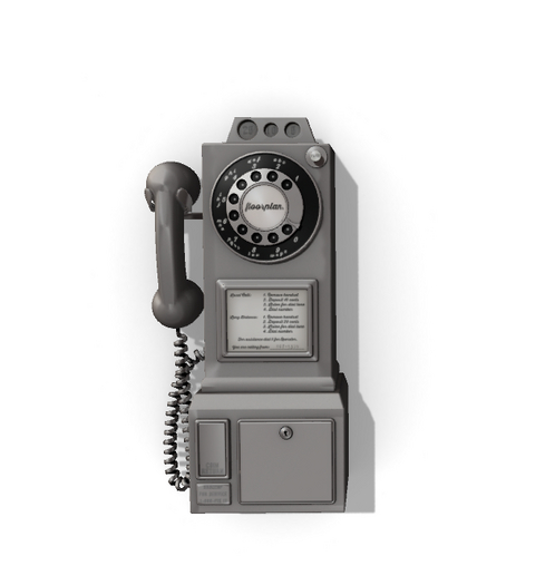 floorplan. payphone / silver