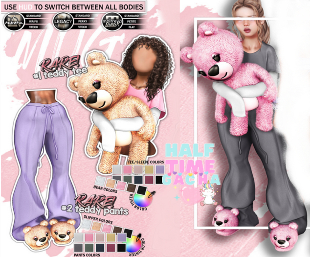 Mug - Sleepy Teddy - #2 Teddy Pants RARE