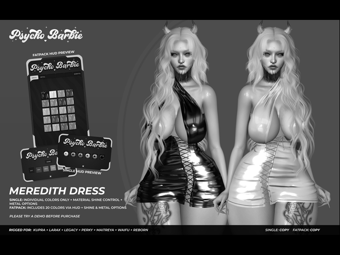 +PB+ Meredith Dress - Fatpack DEMO