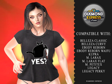 {DE} Yes Cat! - Shirt - Top (F)