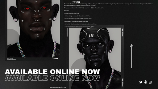 XNDR - "OG" FACE PIERCINGS [UNPACK]