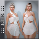 EHR_Shirt Dress_Cream