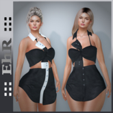 EHR_Shirt Dress_Black
