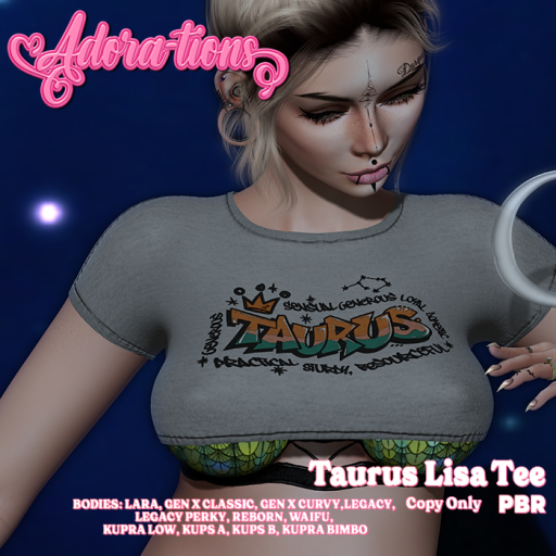Adora-tions - Taurus Lisa Tee