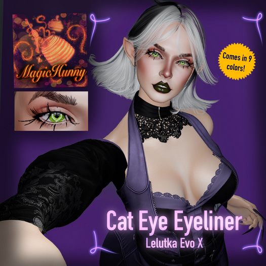 Cat Eyeliner - Lel Evo x