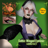 Gothic Winged Eyeliner - Lel Evo x