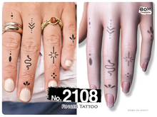 (Finger Tattoo) No.2108