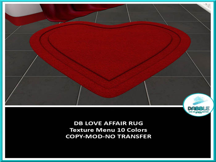 DB LOVE AFFAIR RUG  add me