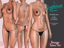 .::Scuttlebutt::. Stranger Tattoo Set