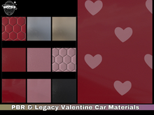 PBR & Legacy-Valentine Car Materials
