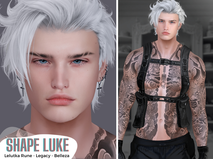 .FRAN. Shape Luke - Lelutka Rune