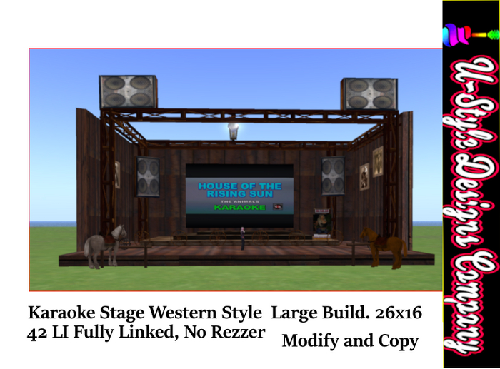 Western Karaoke Stage