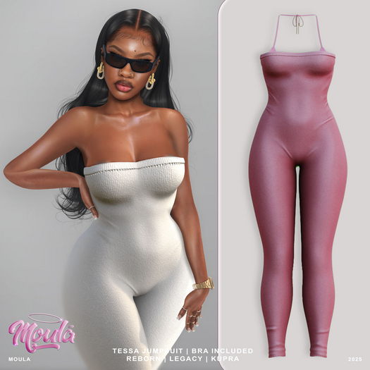 Moula. - Tessa Jumpsuit - Pink