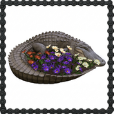 Gator Planter,Alligator planter,crocodile,