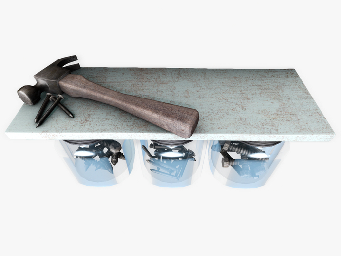 Second Spaces - You Better Work Bench - screws & nails RARE