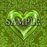 [ Baroque Heart Metal Seamless 01 ] C