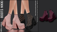 *BRILLANCIA -Boots Nikki  /purple