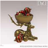 DaD - Byer Reindeer Christmas bowl