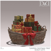 DaD - Under Christmas Tree  Basket Gifts