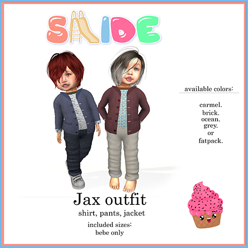 {Slide} Jax Outfit - Fatpack