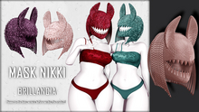 *BRILLANCIA -MASK NIKKI  / pink