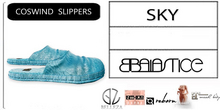 Baiastice_Coswind Slippers-Sky
