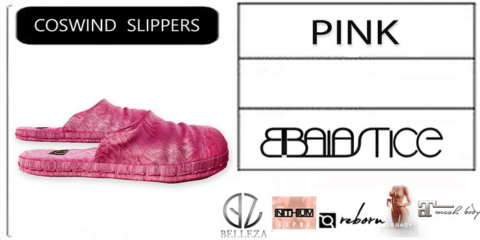 Baiastice_Coswind Slippers-Pink