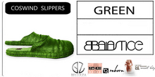 Baiastice_Coswind Slippers-Green