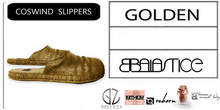 Baiastice_Coswind Slippers-Golden
