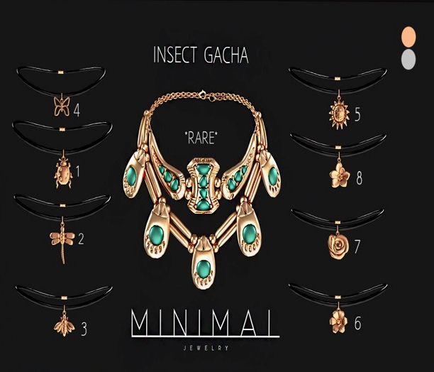 MINIMAL - Flower *5* Gold