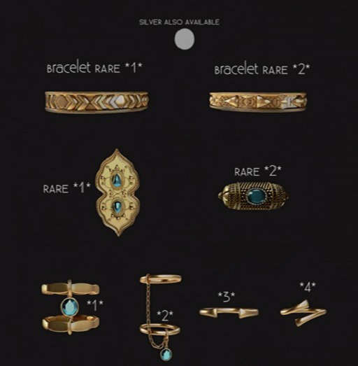 MINIMAL - Bracelet  *1* -Gold- RARE