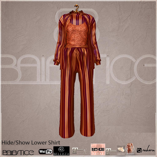Baiastice_Opium Pyjamas-Rust