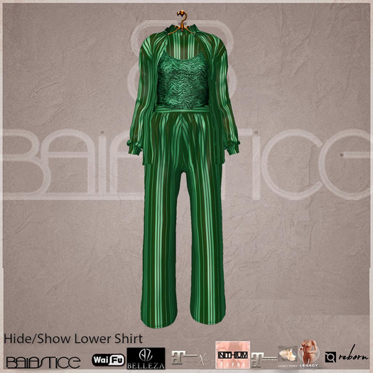 Baiastice_Opium Pyjamas-Emerald