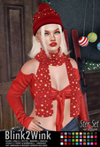Blink2Wink - Ster Hat & Scarf . Lara X . Reborn . Legacy . Unrigged