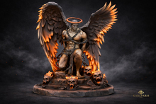Fallen Angel Statue – Dark Gothic Fantasy Sculpture Decor