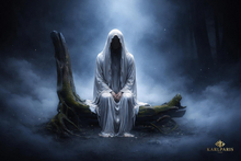 Veiled Silence Statue – Gothic Void Horror Sculpture
