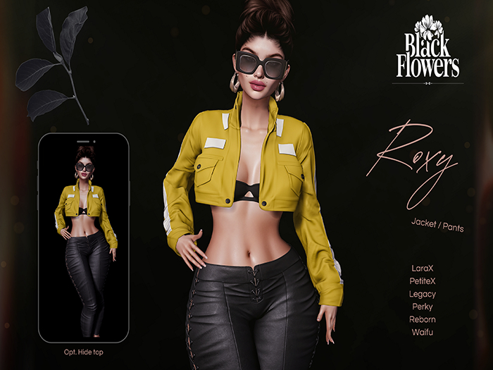 Black.Flowers - Roxy Jacket & Pants  - FATPACK [ADD]
