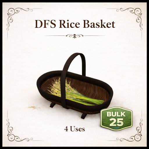 [25] DFS Rice Basket - BULK - ACTUAL ITEM