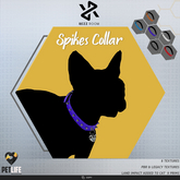 [Rezz Room]  Sphynx Cat Spikes Collar Petlife