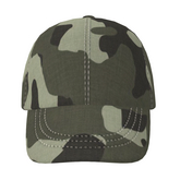 GREEN CAMO BASEBALL CAP (ADD)
